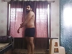 Indian boy workout and hard sex