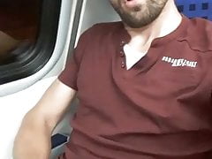 Puplic wank on a Train