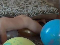 Popping Fun with my Twink Balloon Buddy