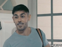 Brock Banks And Nico Coopa - Pervert Is Thirsty For Some Meaty Huge Cock