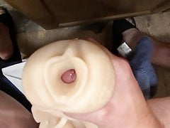 Reverse cream pie. Cock out the pussy. Fleshlight