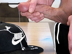 Cum on Nike Cap