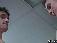 Dude gets gay anal hazing