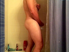 Caught, shower, real