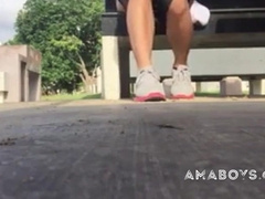 Gay jerks in public 7