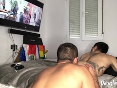 Hot Gay Men Bareback Fucking To Get Big Gooey Facial Loads