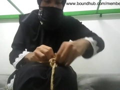 Malay Self Bondage 2