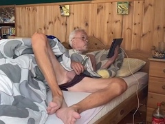 Male, homemade, pop-shot