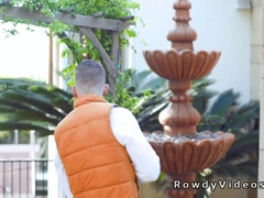 Roman Todd - Muscle Suspect Anal Fucks Handsome Cop In His Bedroom 6 Min