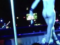 Stripper with a huge cock is dancing