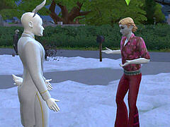 Sims 4:fur covered Christmas holiday story Chapter 2