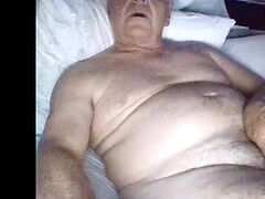 granddad spunk on webcam