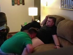 Sexy Cub Swallows Bear Manager Cum