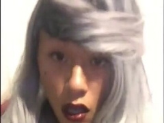 Amateur Asian Trap jerking 4