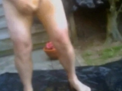 Grandpa's Yard Handjob 2