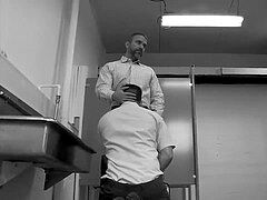 Gangbang, gay suck, muscle