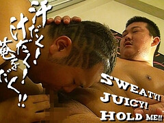 Sweaty! Juicy! hold me!