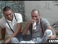 CAZZOfilm -Skinhead group session