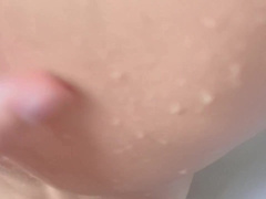 Eyeing my stepbrother taking a bathroom