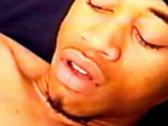 Hot gay black guys sucking their big dicks in a 69