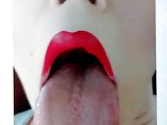 Lil Mistress Fluffy(ahegao) - Cum Tribute(face & tongue)