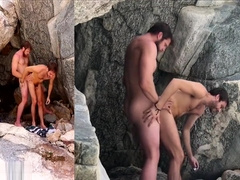 MaxAdonis Colby Keller in Raw on the Rocks Pt 1