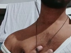 Sensual and steamy male masturbation with a magnificent manhood