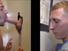 Straight jock tricked by gay blowjob