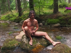 Stroking Off at the Sea - Public Onanism