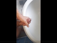 Preview: Young big dick condom masturbation