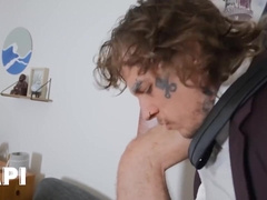 Orders To Lick Bo Sinns Ass & They Just Let Him Watch Them Fuck With James Fox And Rocky Vallarta