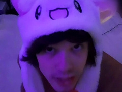 Bisexous-Nosey Femboy Roomie Attempts out spunk-pump ^-^