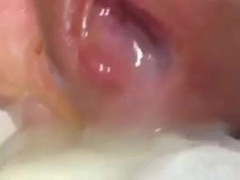 my cock cumming again 7