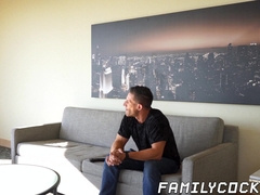 Aroused stepson Jesse Bolton severely drilled by stepdad Jax Thirio