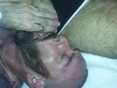Tattooed Daddy sucking and rimming