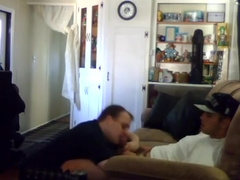 Str8 Guy Visits His Gay Neighbor For A Blowjob