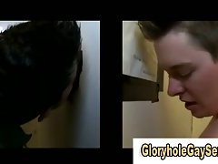 Straight guy gives facial to gay guy