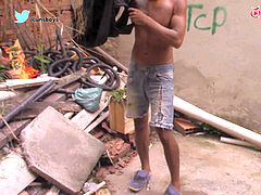 Men, banho, sexo-violento