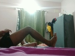 Indian hunk gets caught pleasuring himself