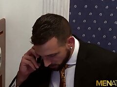 MENATPLAY Suited Enzo Rimenez Ass Banged By Gay Dato Foland