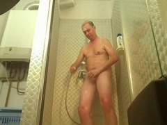 Hot and steamy shower time for some Gay JOI fun