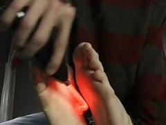 Torn pants gay sex In a weird desire Ashton Cody is tied up and