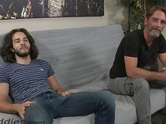 Older straight dude gets to pound this cutie with long hair