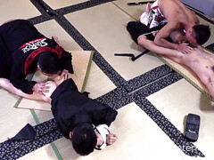 Big cock blowjobs, johnhie, asian gangbanged