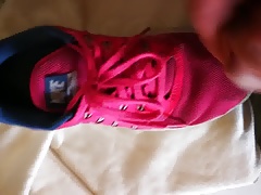 Cum on pink Nike FREE