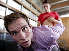 Hunter Ford picks up Dylan Roberts from the streets for sex