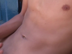 Skinny Erick Shows Uncut Dick