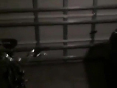 Ass-mouth on garage with blonde guy 3