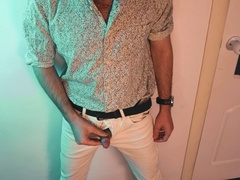 Naughty Noel Dero indulges in a private self-pleasure session in his locked room - Sensual ASMR for your pleasure