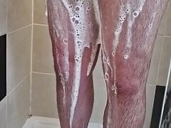 Virgin Wanks In Shower